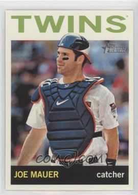 2013 Topps Heritage - [Base] #90.2 - Action Variation - Joe Mauer