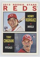 Rookie Stars - Henry Rodriguez, Tony Cingrani