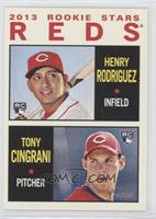 Rookie Stars - Henry Rodriguez, Tony Cingrani [EX to NM]