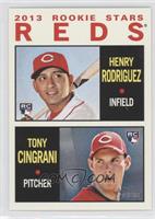 Rookie Stars - Henry Rodriguez, Tony Cingrani