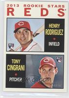 Rookie Stars - Henry Rodriguez, Tony Cingrani