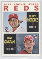 Rookie Stars - Henry Rodriguez, Tony Cingrani