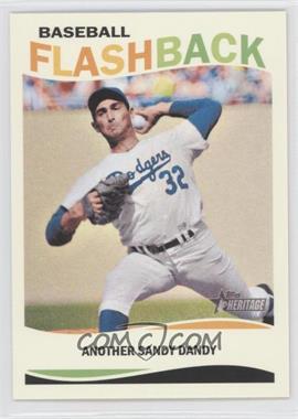 2013 Topps Heritage - Baseball Flashback #BF-SK - Sandy Koufax