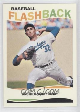 2013 Topps Heritage - Baseball Flashback #BF-SK - Sandy Koufax