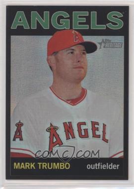 2013 Topps Heritage - Chrome - Black Refractors #HC65 - Mark Trumbo /64