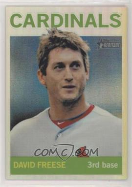 2013 Topps Heritage - Chrome - Refractors #HC23 - David Freese /564