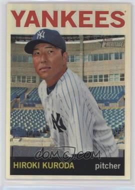 2013 Topps Heritage - Chrome - Refractors #HC28 - Hiroki Kuroda /564