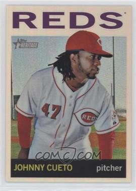 2013 Topps Heritage - Chrome - Refractors #HC57 - Johnny Cueto /564