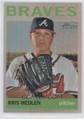 2013 Topps Heritage - Chrome - Refractors #HC69 - Kris Medlen /564