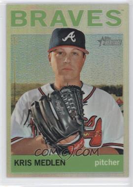 2013 Topps Heritage - Chrome - Refractors #HC69 - Kris Medlen /564