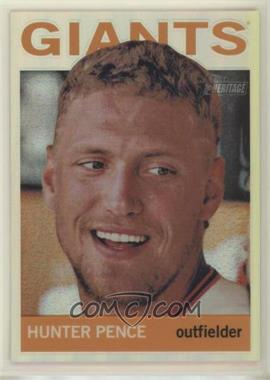 2013 Topps Heritage - Chrome - Refractors #HC8 - Hunter Pence /564