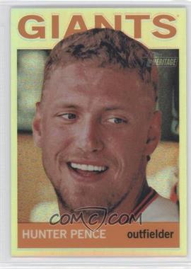 2013 Topps Heritage - Chrome - Refractors #HC8 - Hunter Pence /564