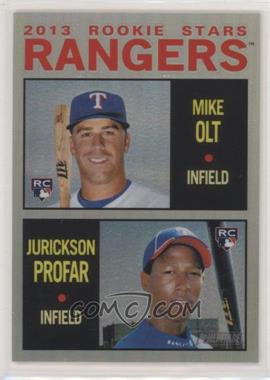 2013 Topps Heritage - Chrome - Refractors #HC95 - Mike Olt, Jurickson Profar /564