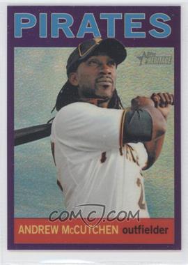 2013 Topps Heritage - Chrome - Retail Purple Refractors #HC22 - Andrew McCutchen