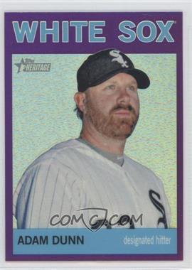 2013 Topps Heritage - Chrome - Retail Purple Refractors #HC48 - Adam Dunn