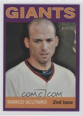 2013 Topps Heritage - Chrome - Retail Purple Refractors #HC59 - Marco Scutaro