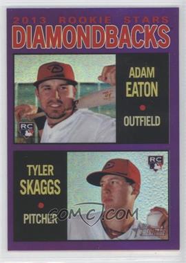 2013 Topps Heritage - Chrome - Retail Purple Refractors #HC97 - Adam Eaton, Tyler Skaggs