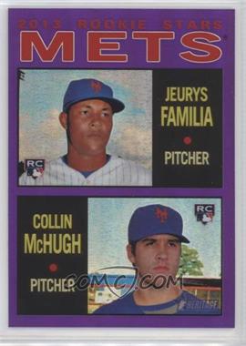 2013 Topps Heritage - Chrome - Retail Purple Refractors #HC99 - Jeurys Familia, Collin McHugh