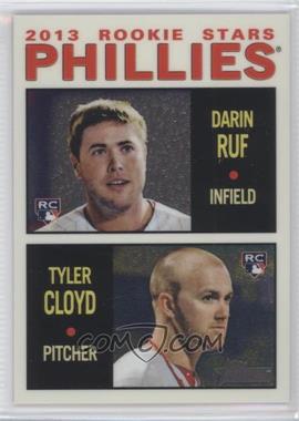 2013 Topps Heritage - Chrome #HC98 - Darin Ruf, Tyler Cloyd /999