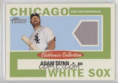 2013 Topps Heritage - Clubhouse Collection Relics #CCR-AD - Adam Dunn