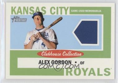 2013 Topps Heritage - Clubhouse Collection Relics #CCR-AG.1 - Alex Gordon