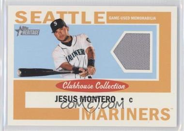 2013 Topps Heritage - Clubhouse Collection Relics #CCR-JM - Jesus Montero