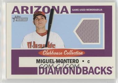 2013 Topps Heritage - Clubhouse Collection Relics #CCR-MMO - Miguel Montero