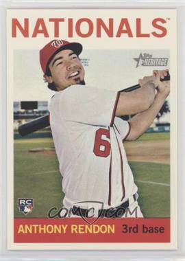 2013 Topps Heritage - High Number #H509 - Anthony Rendon