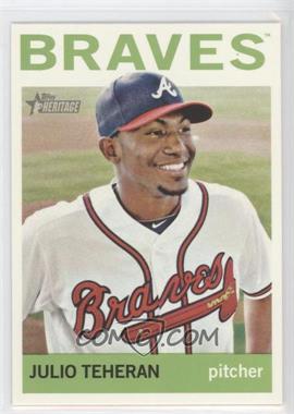 2013 Topps Heritage - High Number #H531 - Julio Teheran