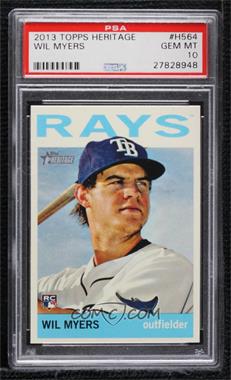 2013 Topps Heritage - High Number #H564 - Wil Myers [PSA 10 GEM MT]