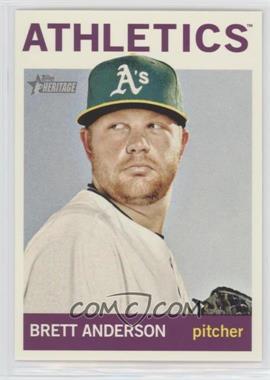 2013 Topps Heritage - High Number #H580 - Brett Anderson