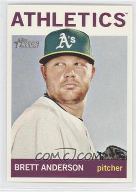 2013 Topps Heritage - High Number #H580 - Brett Anderson