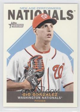 2013 Topps Heritage - New Age Performers #NAP-GG - Gio Gonzalez