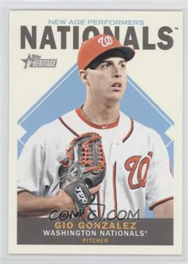 2013 Topps Heritage - New Age Performers #NAP-GG - Gio Gonzalez