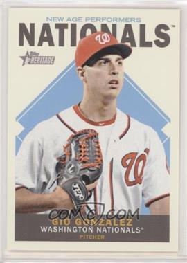 2013 Topps Heritage - New Age Performers #NAP-GG - Gio Gonzalez