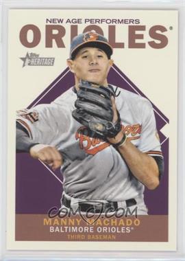 2013 Topps Heritage - New Age Performers #NAP-MM - Manny Machado