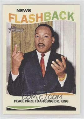 2013 Topps Heritage - News Flashback #NF-MLK - Peace Prize to a Young Dr. King
