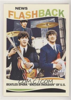 2013 Topps Heritage - News Flashback #NF-TB - The Beatles