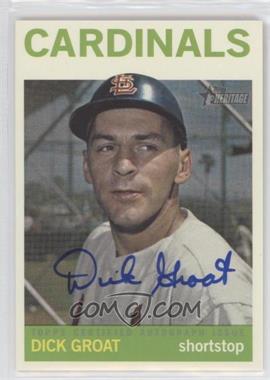 2013 Topps Heritage - Real One Autographs #ROA-DG.1 - Dick Groat [EX to NM]
