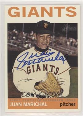 2013 Topps Heritage - Real One Autographs #ROA-JM - Juan Marichal