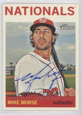 2013 Topps Heritage - Real One Autographs #ROA-MM - Mike Morse