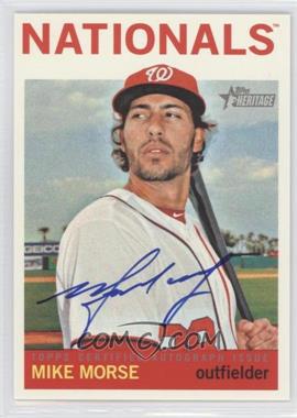 2013 Topps Heritage - Real One Autographs #ROA-MM - Mike Morse