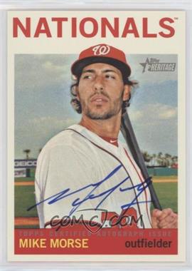 2013 Topps Heritage - Real One Autographs #ROA-MM - Mike Morse