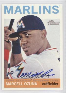 2013 Topps Heritage - Real One Autographs #ROA-MO - Marcell Ozuna