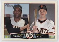 Roberto Clemente, Buster Posey