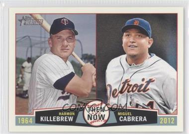 2013 Topps Heritage - Then and Now #TN-KC - Harmon Killebrew, Miguel Cabrera