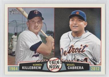 2013 Topps Heritage - Then and Now #TN-KC - Harmon Killebrew, Miguel Cabrera