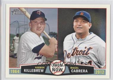 2013 Topps Heritage - Then and Now #TN-KC - Harmon Killebrew, Miguel Cabrera