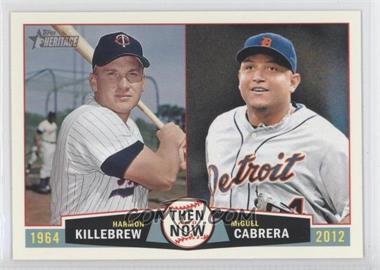 2013 Topps Heritage - Then and Now #TN-KC - Harmon Killebrew, Miguel Cabrera