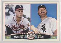 Eddie Mathews, Adam Dunn